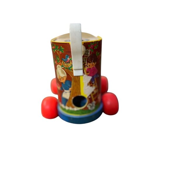 Vintage Fisher Price Pull-a-Long Lacing Shoe Used Fair Condition - Picture 3 of 12